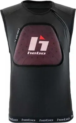 Produktbild von Hebo Defender Pro Ärmelloses Schutz-t-shirt Schwarz XS-S Schwarz XS-S