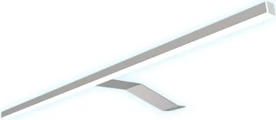 Produktbild von LED Aufbauleuchte Edelstahl warm neutral für Schranklicht Beleuchtung1er Set neutralweiß silbergrau