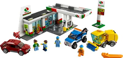 Produktbild von LEGO® City Tankstelle 60132