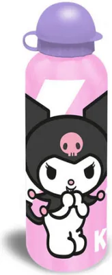 Image de Hello Kitty Kuromi bouteille en aluminium 500 ml