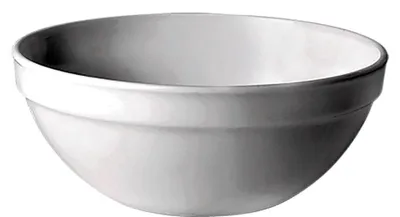 Image de Careware, bol empilable blanc, 17 cm ; 92,5 cl - lot de 24 pièces