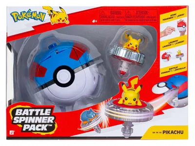 Zdjęcie produktu dla Pokemony - Spinner Pikachu z PokeBallem PKW4336