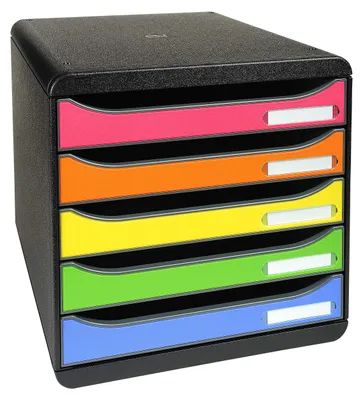 Produktbild von Exacompta 309798D, Schwarz, 347 mm, 278 mm, 271 mm