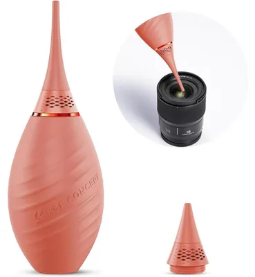 Productafbeelding van Reinigingspunt van siliconen voor camerahoogte, lang of kort, roze