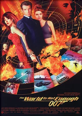 Obrázok produktu pre James Bond – Svet nestačí – plagát – umelecký tlač – 30 x 40 cm – plagát