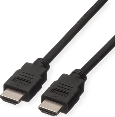 Produktbild von ROLINE HDMI High Speed Kabel mit Ethernet, LSOH, schwarz, 10 m