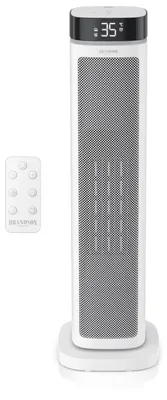 Zdjęcie produktu dla Grzejnik ceramiczny Brandson o mocy 2000 W, z technologią PTC, 3 tryby pracy i timer do 12 godzin, termostat w zakresie od 10 do 35 stopni, funkcja oscylacji, grzejnik, 1 sztuka, biały