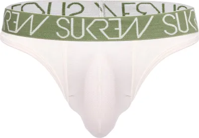 Produktbild von SUKREW - Herren Thongs Unterwäsche - Classic Thong Ecru - 1x Größe S
