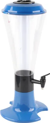 Obrázek produktu pro 3L Beer Tower Dispenser Víceúčelový světelný stolní dávkovač vína a piva s kohoutkem pro domácí bar KTV Blue