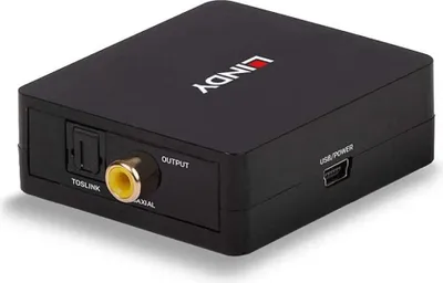 Immagine prodotto di Convertitore audio LINDY 70457 SPDIF digitale a 2 vie