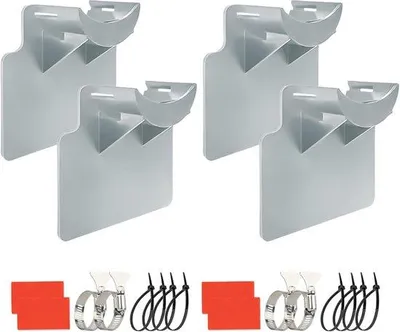 Productafbeelding van Zadelstanghouders - 4 stuks, met antislipsysteem