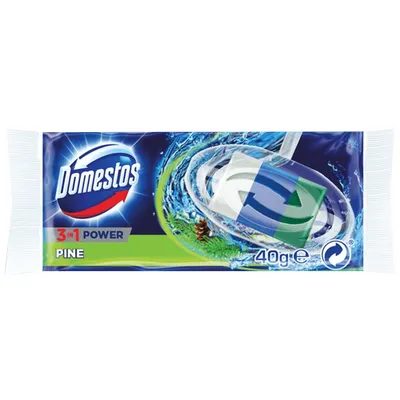 Obrázek produktu pro Domestos 3 in 1 Power Kostka toaletowa zapas Pine, 40 g