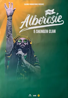 Zdjęcie produktu dla Alborosie & Shengen Clan - Koncert - PLAKAT - 68x98 cm