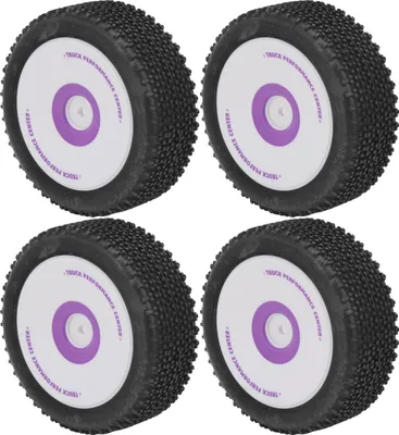 Obrázok produktu pre 4ks RC autíčka Predné zadné gumové pneumatiky Sada vhodná pre autíčka na diaľkové ovládanie WLtoys 1/12 124019