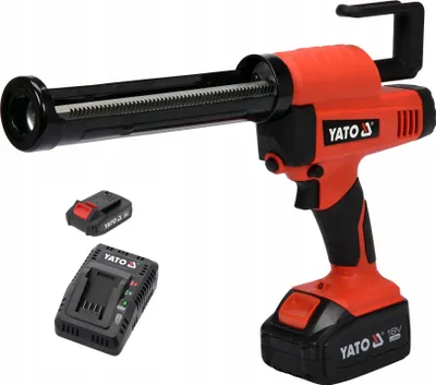 Produktbild von Yato YT-82888, Patrone, Schwarz, Orange, 8 mm/sek, 0,5 mm/sek, 2000 N, 300 ml