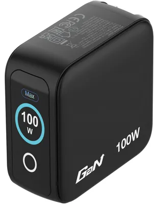 Produktbild von Verbatim 30239 Universal-Ladegerät für Mobilgeräte – 2x USB-C, Schnellladung, 100–240 V, Schwarz