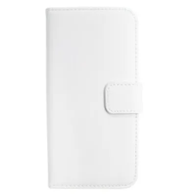 Produktbild von Book Case Handyhülle für HTC M8 Weiß Schutz Tasche