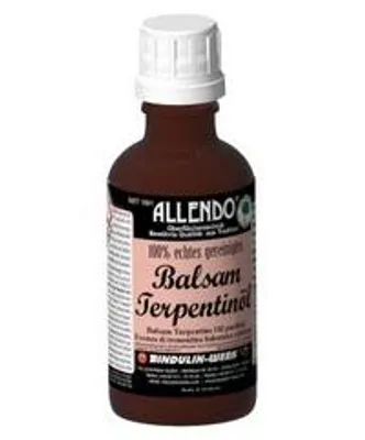 Produktbild von Balsam-Terpentinöl 100 ml Flasche naturreines äther. Kiefernöl mehrfach rektifiziert