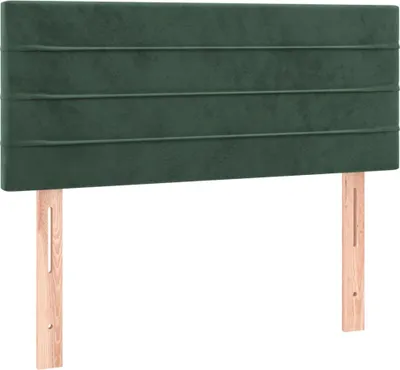 Produktbild von vidaXL Kopfteil Dunkelgrün 80x5x78/88 cm Samt