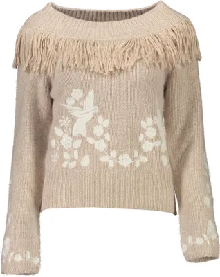 Produktbild von BLUGIRL Damen Pullover Beige RH1078-MA87L_BEIGE_31308 : Größe - XL Größe: XL