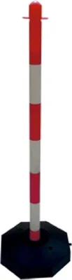 Produktbild von Kettenständer aus Kunststoff, Höhe 950 mm, Standfuß rund