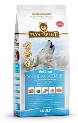 Zdjęcie produktu dla Wolfsblut VetLine Weight Management, Dorosły, Każda rasa, Turcja, 12 kg