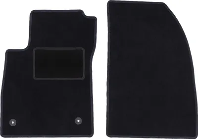 Immagine prodotto di Wielganizator tappetini auto velours anteriori adatto per Opel Mokka X (2016-, crossover) neri, set 2 pz, con fissaggi