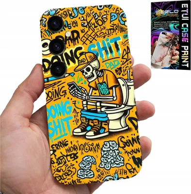 Image de Étui Pour Samsung Galaxy A25 5G - Doing Shit Skeleton On Kibble Case