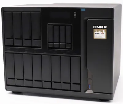 Produktbild von QNAP TS-1677X, NAS, Tower, AMD Ryzen™ 7, 1700, 64 GB, DDR4