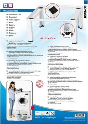Produktbild von SCANPART 6750110110, Sockel, Jede Marke, Gummi, Stahl, 1 Stück(e), 610 mm, 510 mm