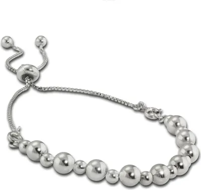 Produktbild von Armäleon Armbänder Silberkugeln Armschmuck 925 Sterling Silber Damen ARS013J