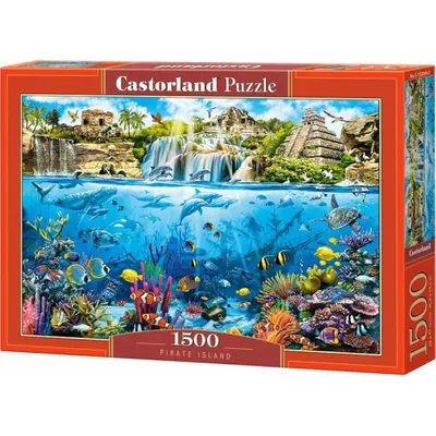 Produktbild von Castorland Puzzle 1500T Piraten Insel