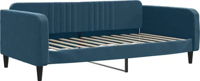 Produktbild von vidaXL Tagesbett Blau 100x200 cm Samt