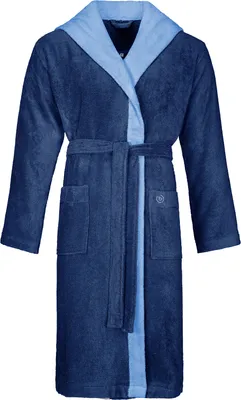 Produktbild von Bugatti Bademantel Stefano I Farbe 493 Marine Blau I Größe 5254 I Reine Baumwolle