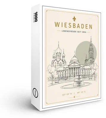 Produktbild von raxxa Premium-Puzzle "Wiesbaden V", 1000 Teile