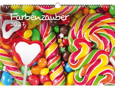 Produktbild von Farbenzauber DIN A3 Kalender für 2027 Farben Colours - Seelenzauber