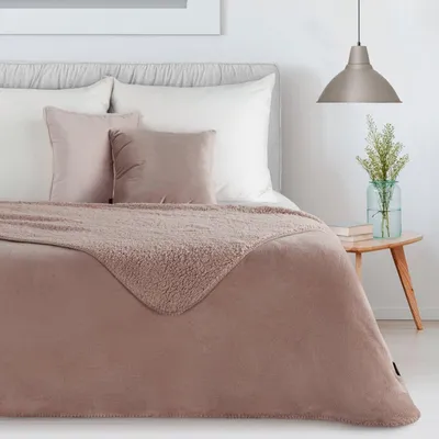 Obrázek produktu pro Měkká, silná, hřejivá deka TEDY Beige 170x210 cm