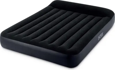 Produktbild von Intex Pillow Rest Classic Queen Dura-Beam Luftbett Dunkelblau 203x152x25 cm