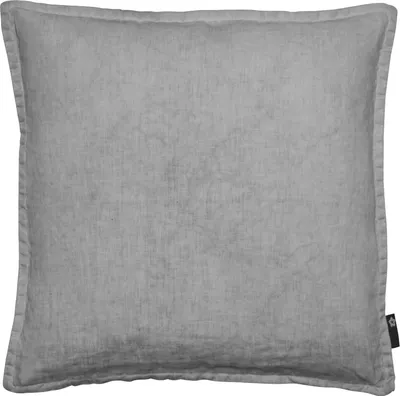 Produktbild von Pichler Leinenuni uni, Used Look Kissenhülle 2er Set 51 x 51 cm LISKA Rechteck grau