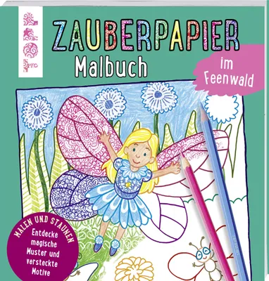 Produktbild von frech verlag ZAUBERPAPIER MALBUCH FEENWALD FEENWALD