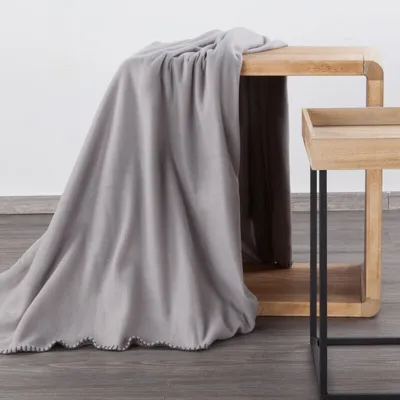 Obrázek produktu pro Design91 deka fleece stříbrná světle šedá 150x200