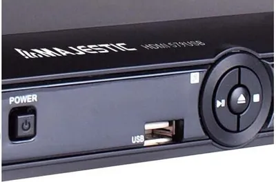 Image de New Majestic HDMI-579 Lecteur DVD/Blu-Ray Lecteur DVD noir