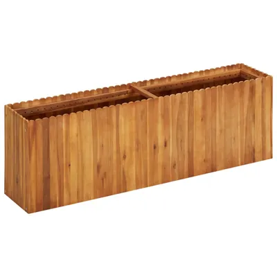 Produktbild von Garten-Hochbeet 150 x 30 x 50 cm Massivholz Akazie