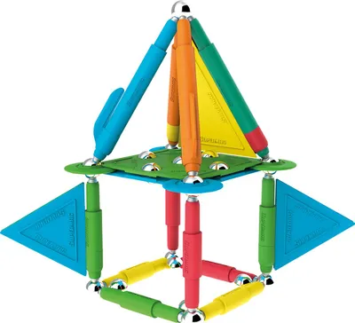 Immagine prodotto di Supermag Colorstixx, 50 pezzi Giocattolo magnetico brevettato con  Toyproof