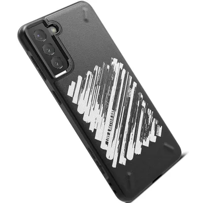 Produktbild von Ringke Onyx Design Dauerhafte Hülle Samsung Galaxy S21+ 5G (S21 Plus 5G) Schwarz (Farbe) (Oxap0054)