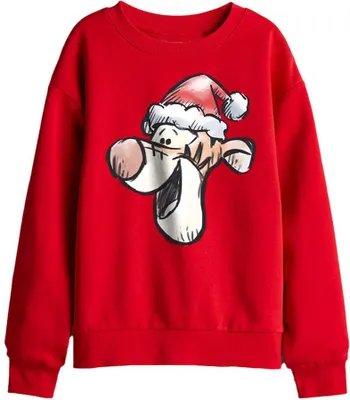 Immagine prodotto di Disney - Felpa per bambini, design natalizio, modello TV26429 (128) (rossa)