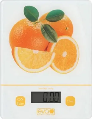 Image de Balance de cuisine Eva Orange 033325 : Précision et style dans la cuisine