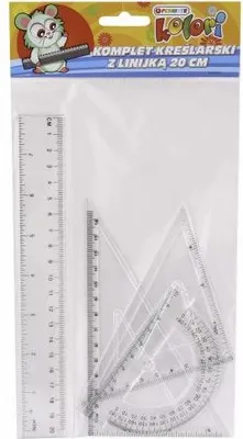 Immagine prodotto di Set da disegno con righello da 20 cm PENMATE
