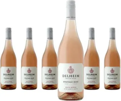 Produktbild von 6 x Delheim Pinotage Rosé