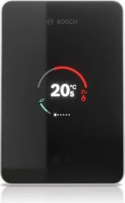 Produktbild von BOSCH smarter WLAN-Regler EasyControl Touch-Screen, App-Anbindung, schwarz